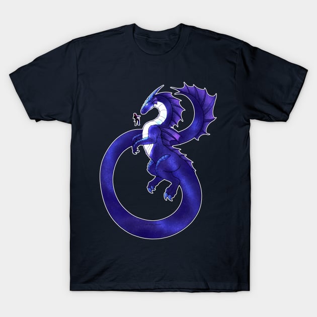 Space Dragon Draco T-Shirt by SakuraDragon